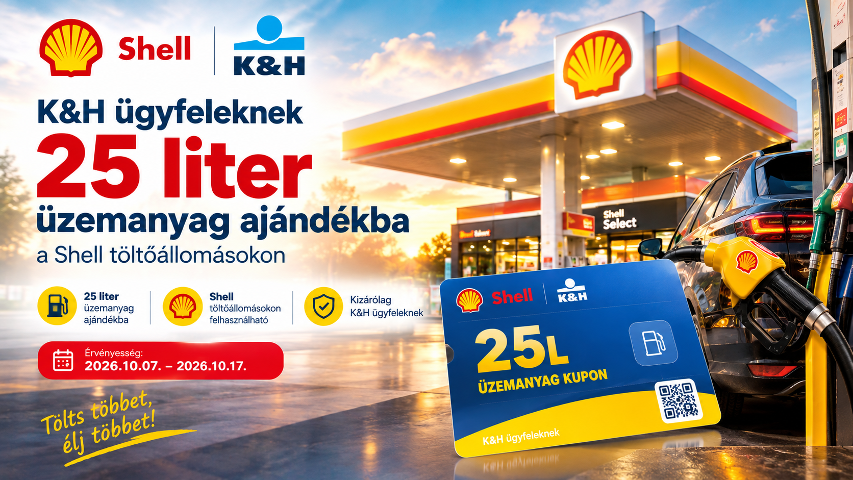 Shell töltőállomás